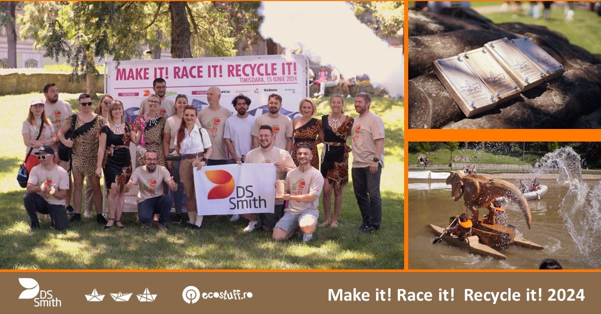 Make it! Race it! Recycle it! 2024 - 4 Premii pentru DS Smith