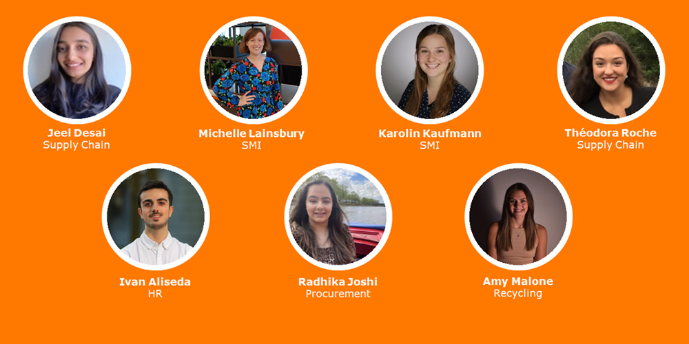 Meet the team: Karolin Kaufmann, Théodora Roche, Jeel Desai, Ivan Aliseda, Radhika Joshi, Amy Malone, Michelle Lainsbury